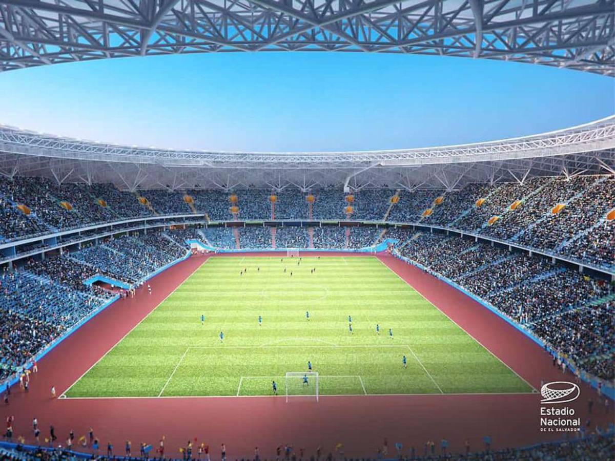 ¡Es una joya! Así avanza la construcción del mejor estadio de Centroamérica en El Salvador