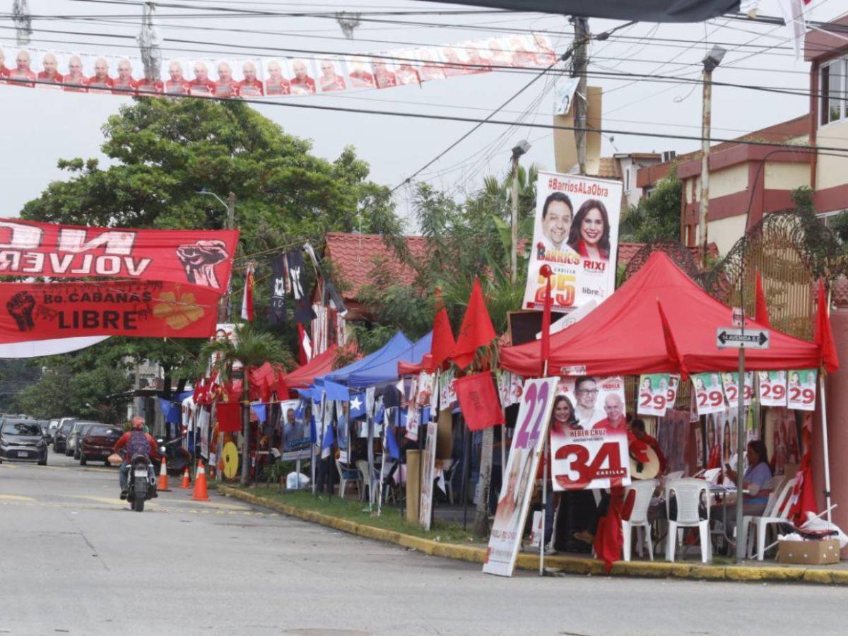 Partido Liberal, Nacional y Libre: así es el ambiente preelectoral en San Pedro Sula