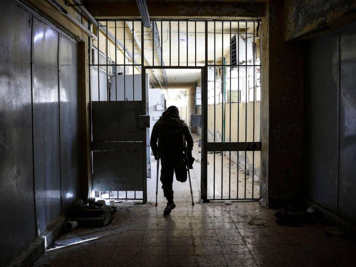 Así luce por dentro Sednaya, la prisión del horror en Siria