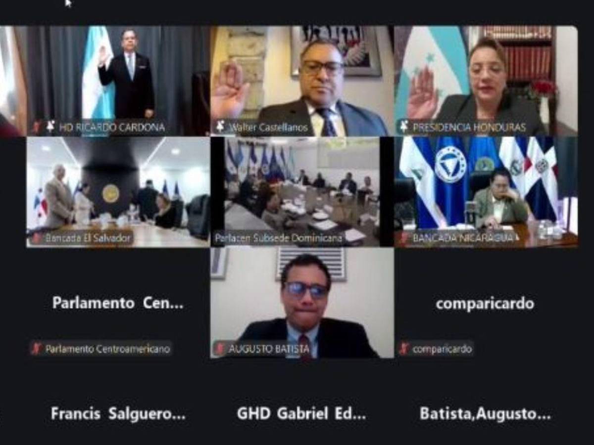 Pese a tener un buen salario como diputada, Xiomara Castro solo asiste a sesiones del Parlacen por Zoom