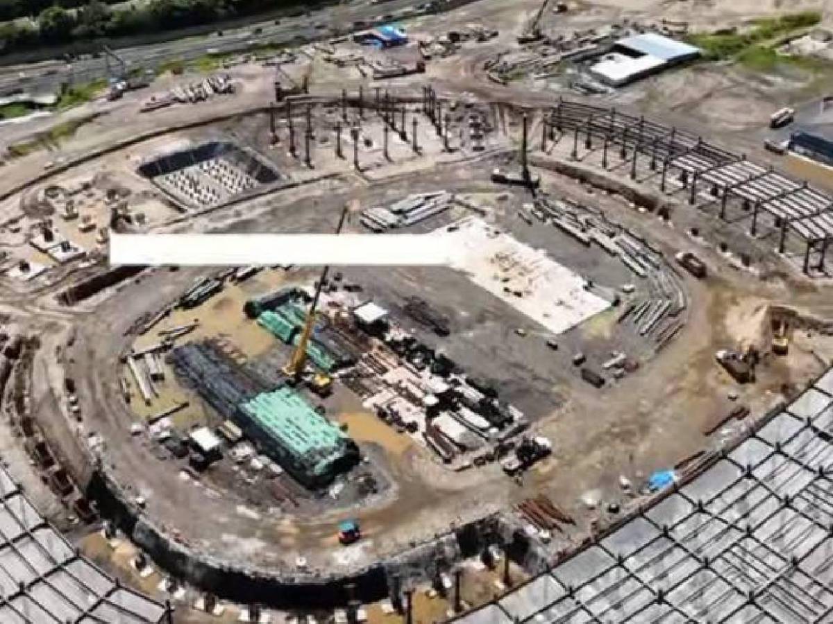 Estadio más grande de Centroamérica: Así avanza la construcción del moderno recinto en El Salvador