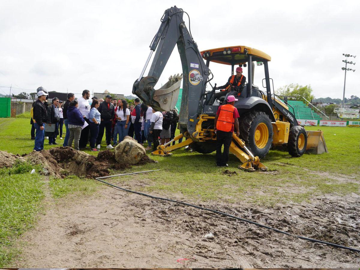 Cuatro estadios de Honduras con grama híbrida en 2025 y hasta pantalla gigante