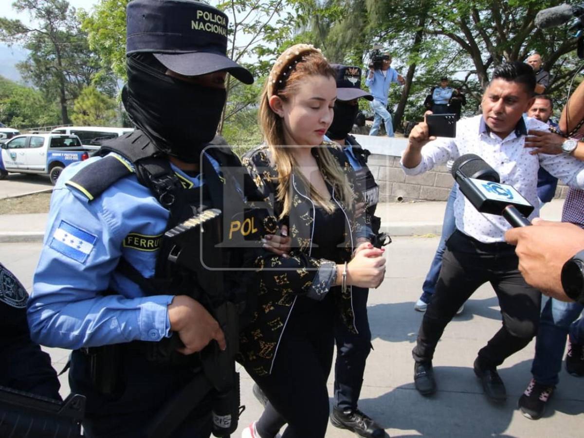 Trasladan a Tegucigalpa a Yosary Valle, hija de principal cabecilla de los Valle Valle