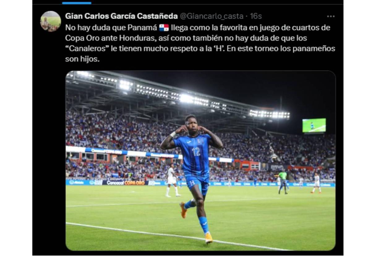 Periodistas y ex jugadores 'calientan' el Honduras vs Panamá por Copa Oro