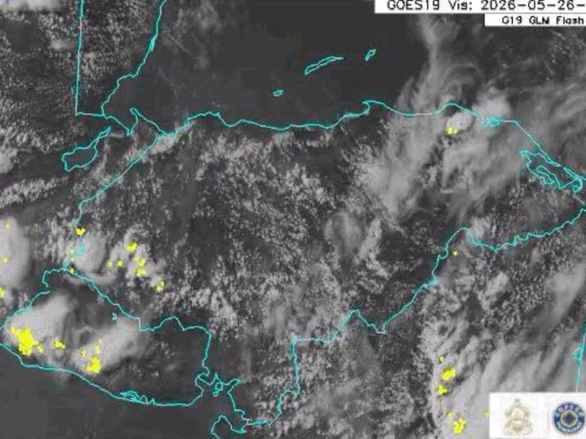 Con actividad eléctrica: ¿En qué ciudades de Honduras lloverá hoy 27 de mayo?