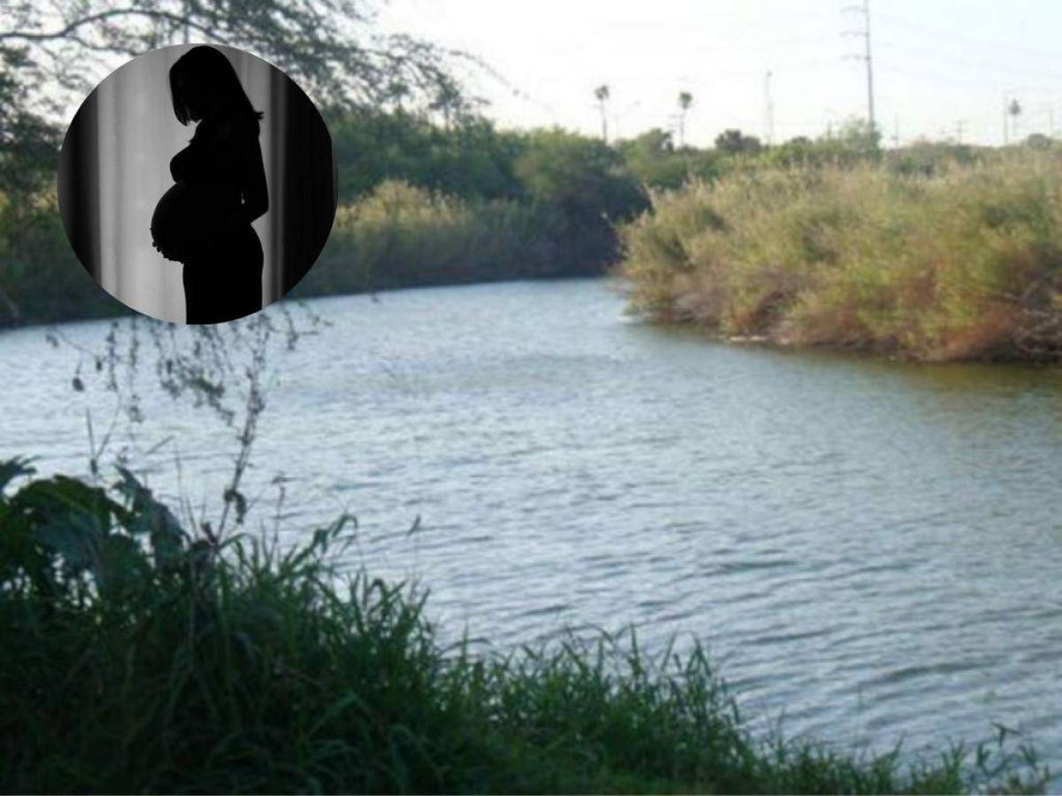 Hondureña con siete meses de embarazo muere al intentar cruzar el Río Bravo