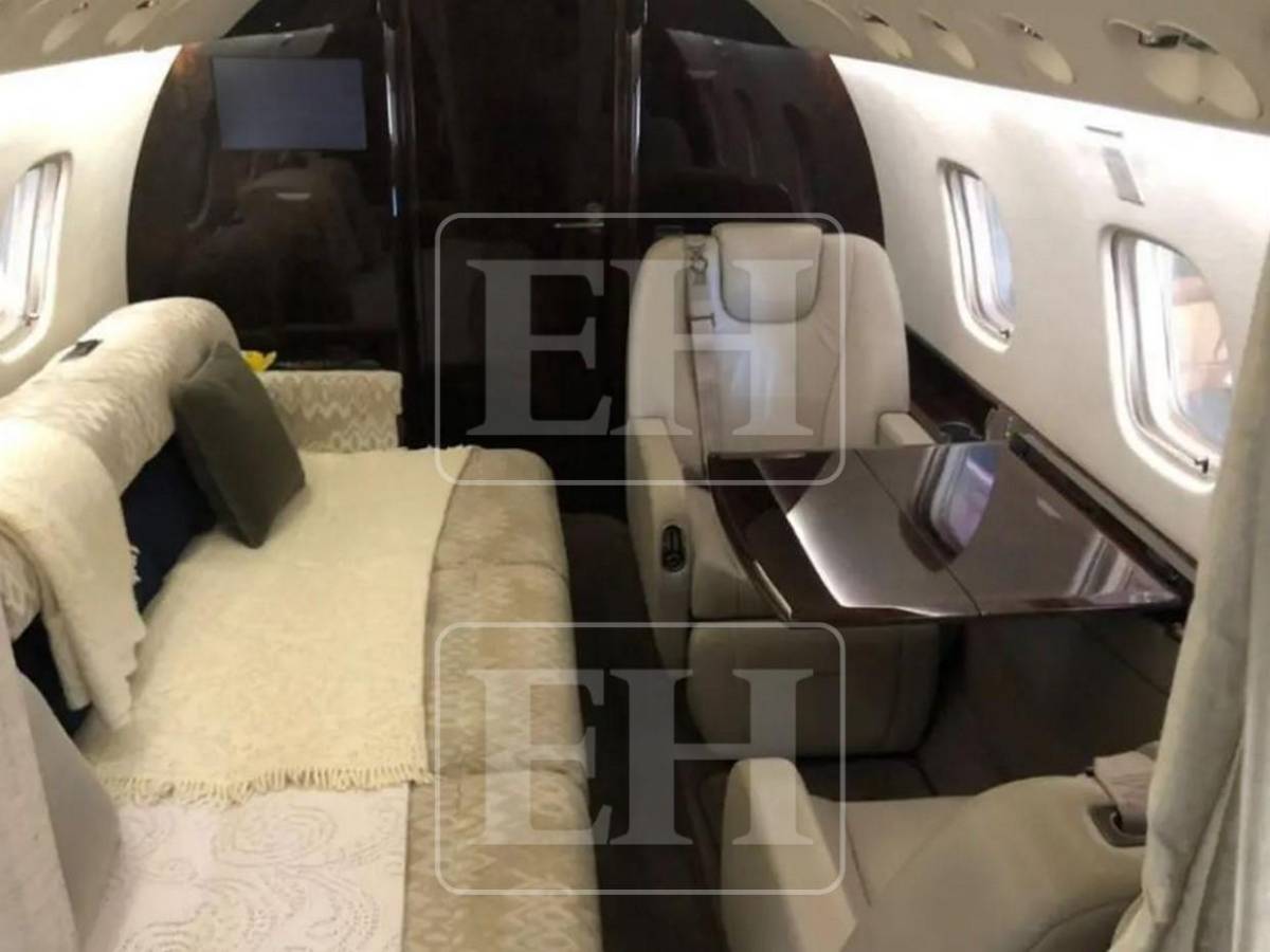 Será convertido en taxi aéreo: así es el interior del ex avión presidencial vendido por Honduras