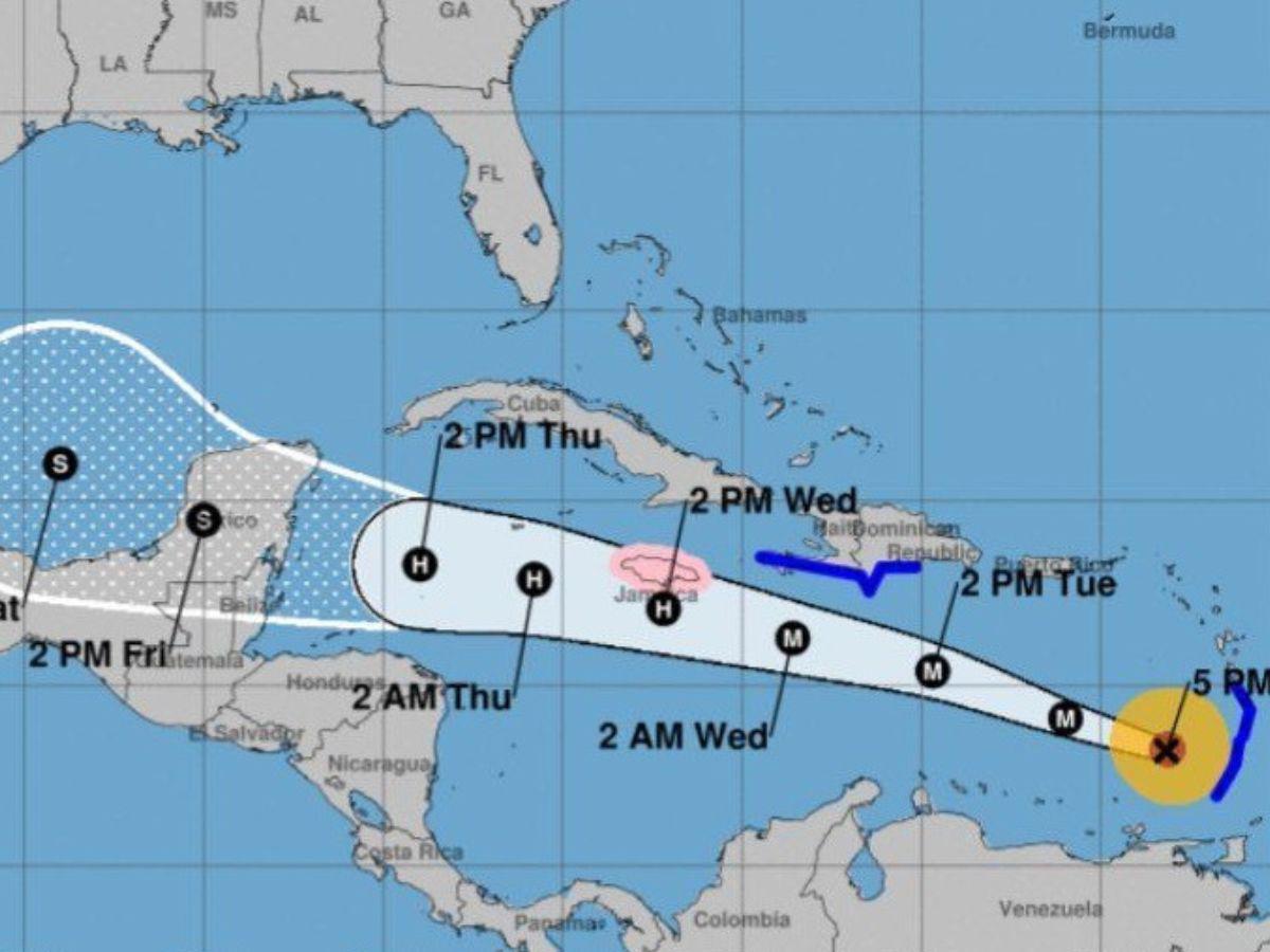 Huracán Beryl no será amenaza directa para Honduras según pronósticos