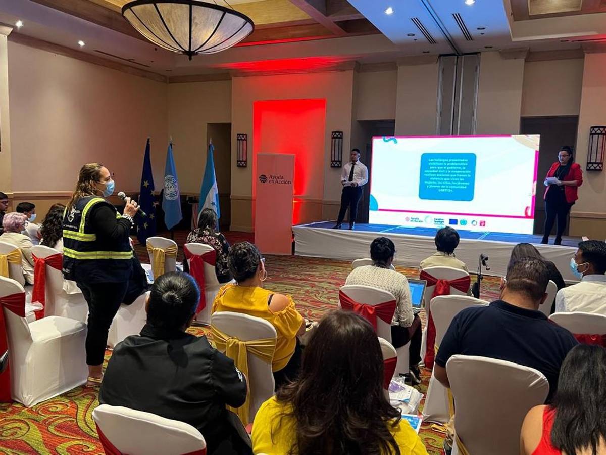 A través del proyecto se han realizado acciones para fortalecer la lucha contra la violencia hacia mujeres y niñas.