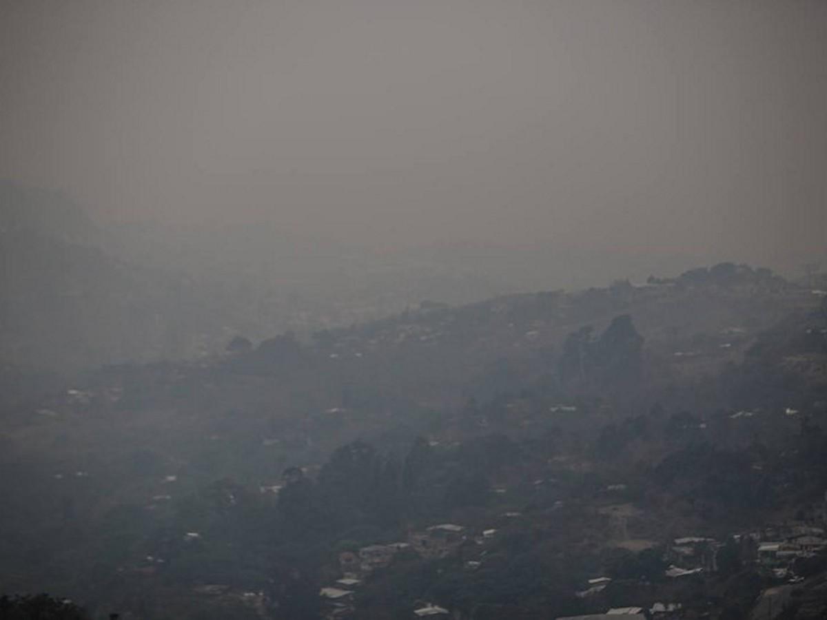 Declaran alerta roja en Olancho y otros seis departamentos por contaminación del aire