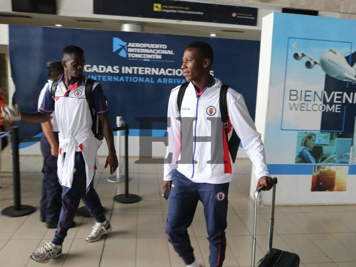 El insólito problema que tuvo la Selección de Haití en su llegada a Honduras