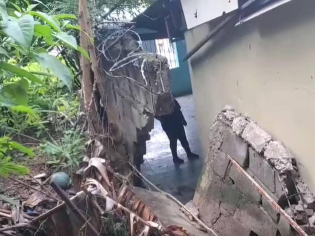 Colapsos y deslizamientos dejan estragos en el Distrito Central tras intensas lluvias