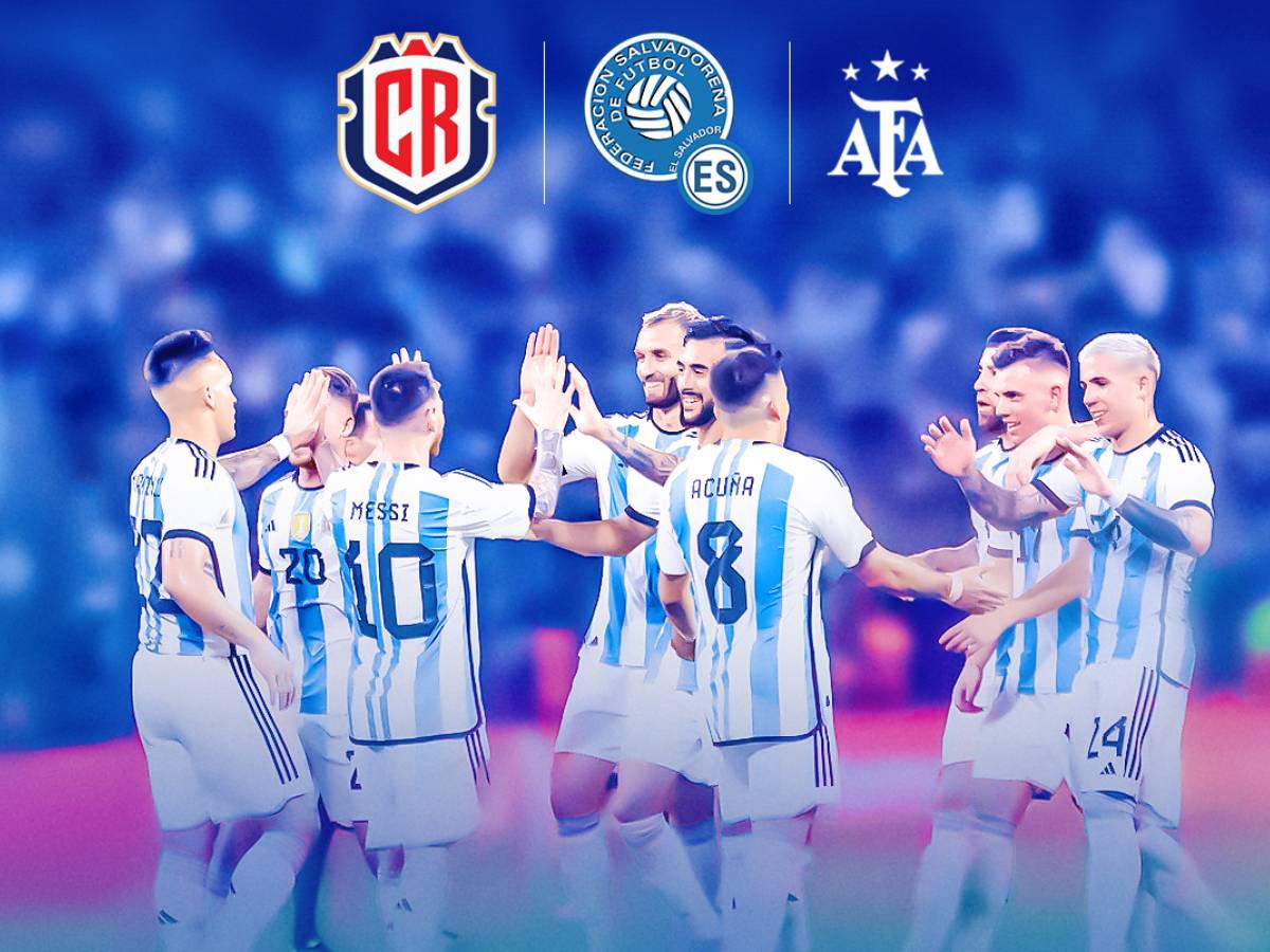 Costa Rica jugará amistoso ante Argentina luego de enfrentar a Honduras
