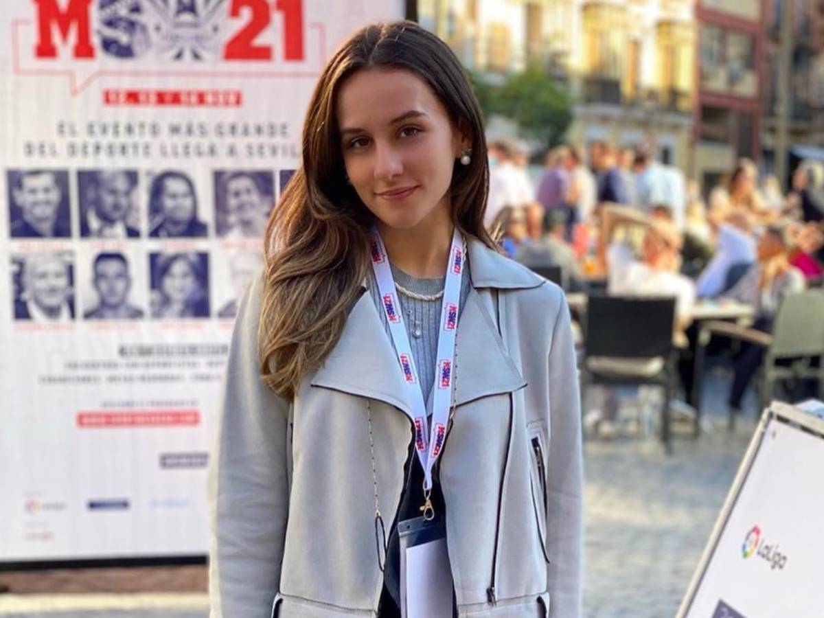 Periodista hondureña es sorprendida en España: Sus seguidores no pueden creer lo que pasó