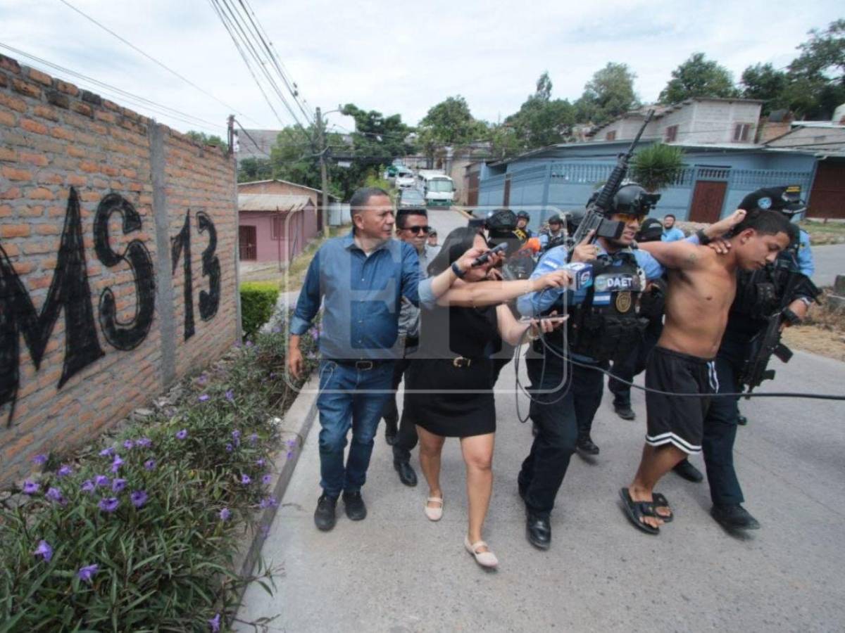 Así fue la captura de un supuesto pandillero por desalojos en Villa Nueva