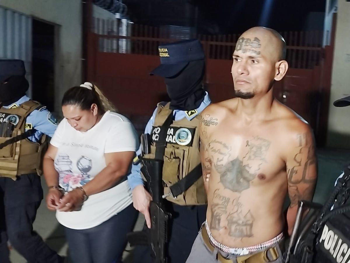 Alias “Dog Sta”, temido miembro de la Pandilla 18, capturado en la colonia Óscar A. Flores