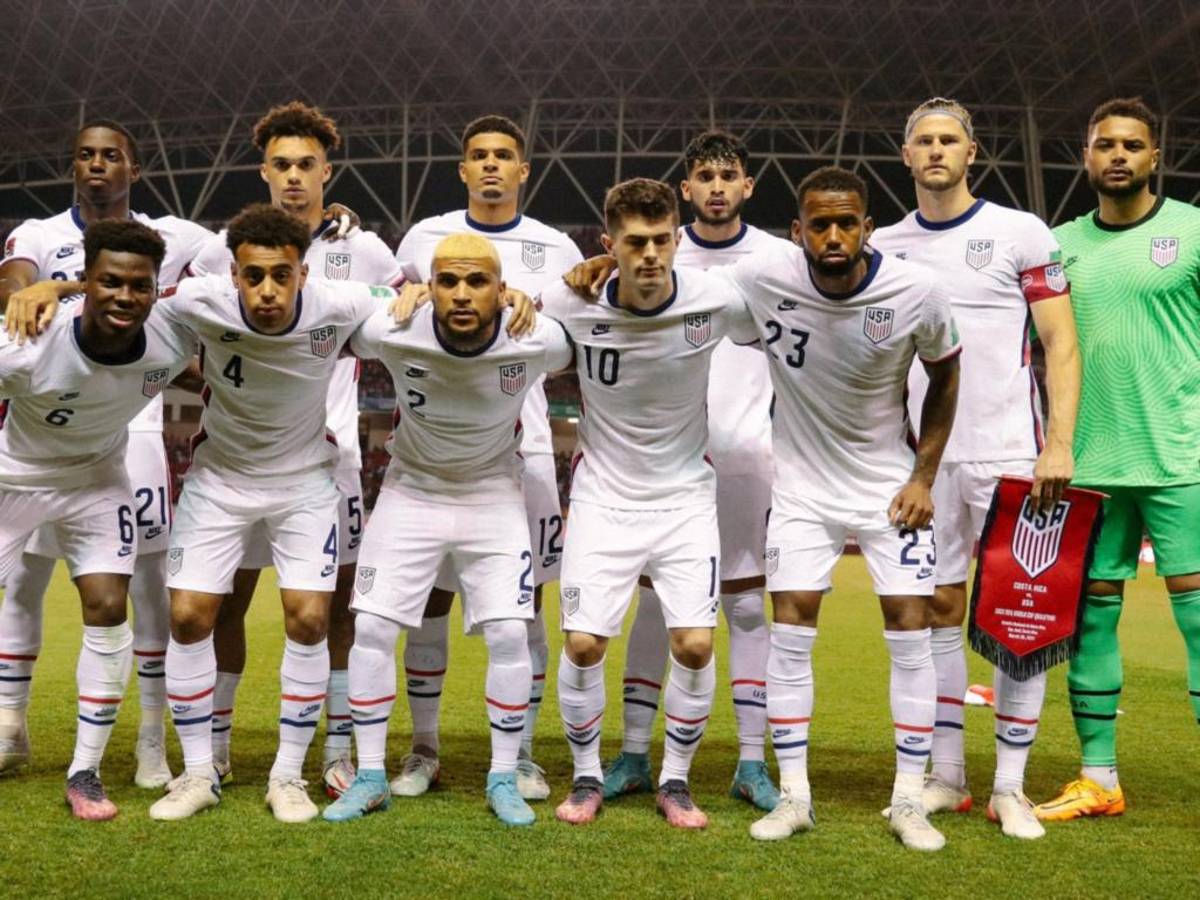 Estados Unidos clasifica al Mundial-2022 pese a perder 2-0 con Costa Rica