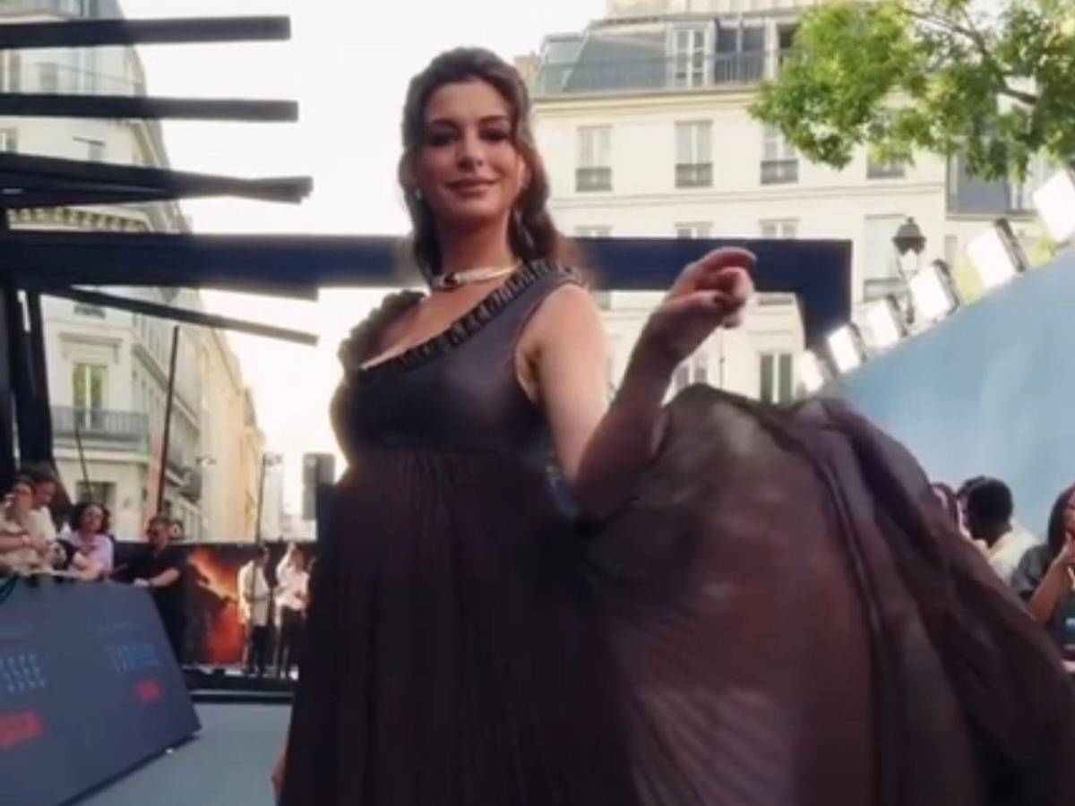 Anne Hathaway confiesa el síntoma más descabellado de su tercer embarazo