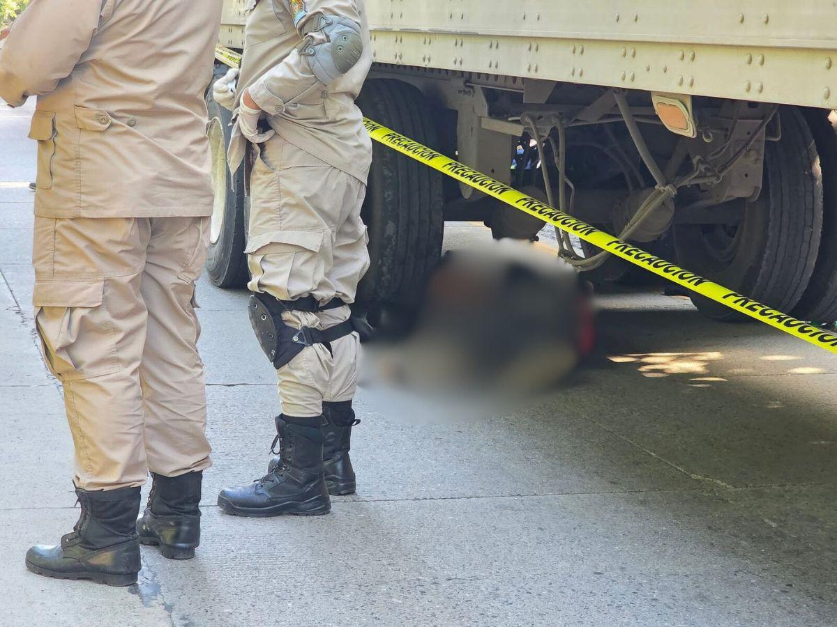 Le pido al presidente de El Salvador que lo meta preso: madre de niño atropellado por rastra en San Pedro Sula