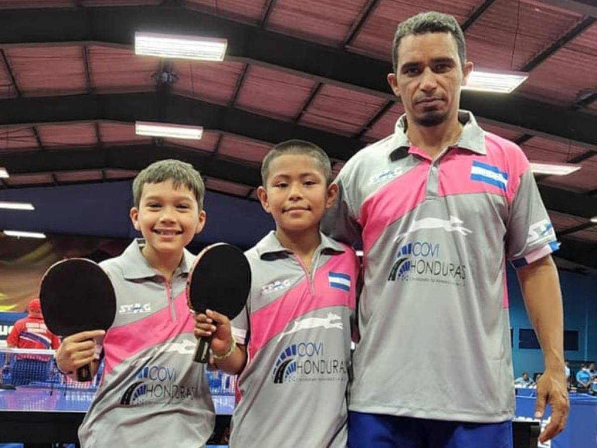 Niños hondureños conquistan torneo centroamericano de tenis de mesa en Guatemala