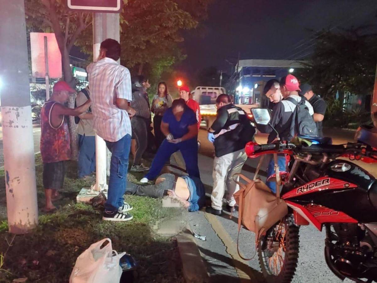 Daniel Granados, motociclista fallecido en Choloma, tenía dos días con su moto nueva