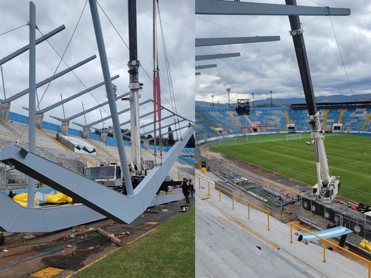 Así avanza remodelación en el estadio Nacional: Completa importante fase del techado