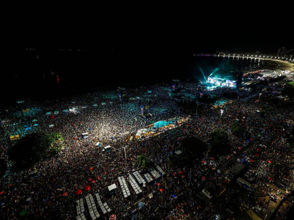 Hizo historia: así fue el concierto de Shakira en Copacabana