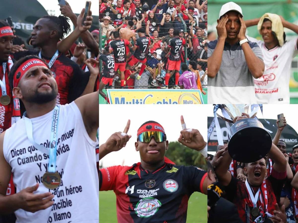 Así festejó Choloma su regreso a la Liga Nacional de Honduras: Independiente se va entre lágrimas