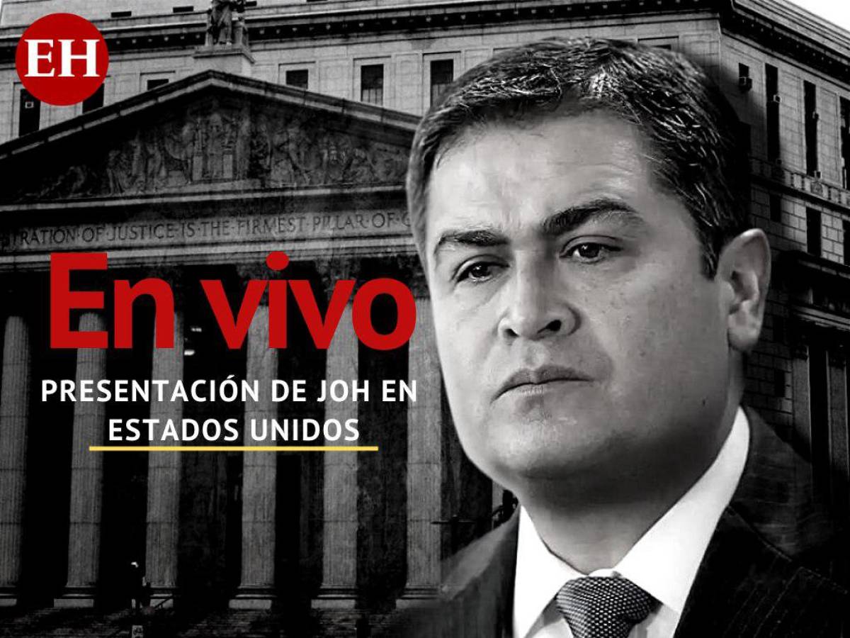 El 10 de mayo se hará la lectura de cargos contra Juan Orlando Hernández en Nueva York