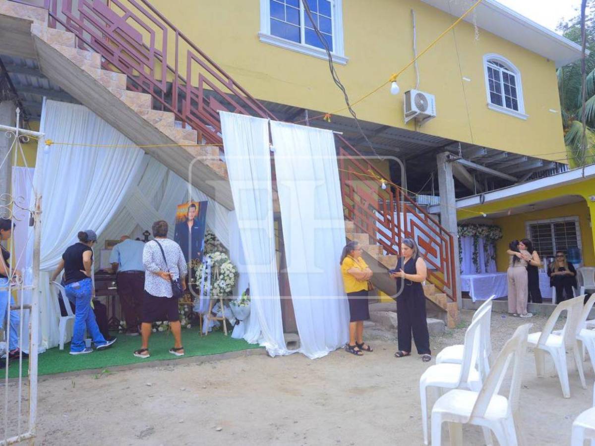 Último adiós a Hernán Martínez en Cofradía, Cortés: familia y amigos lo despiden en velorio