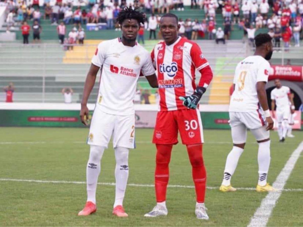 Maylor Núñez y Amilcar Benguché, el tío y sobrino que se midieron en un partido de Liga Nacional