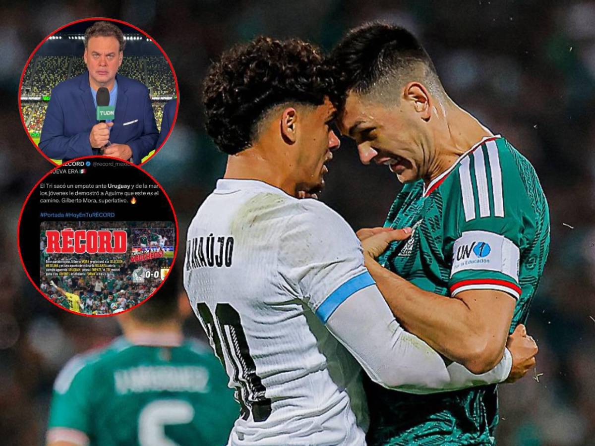 Vergüenza No pueden con Conmebol: Reacción de la prensa tras empate de México vs Uruguay