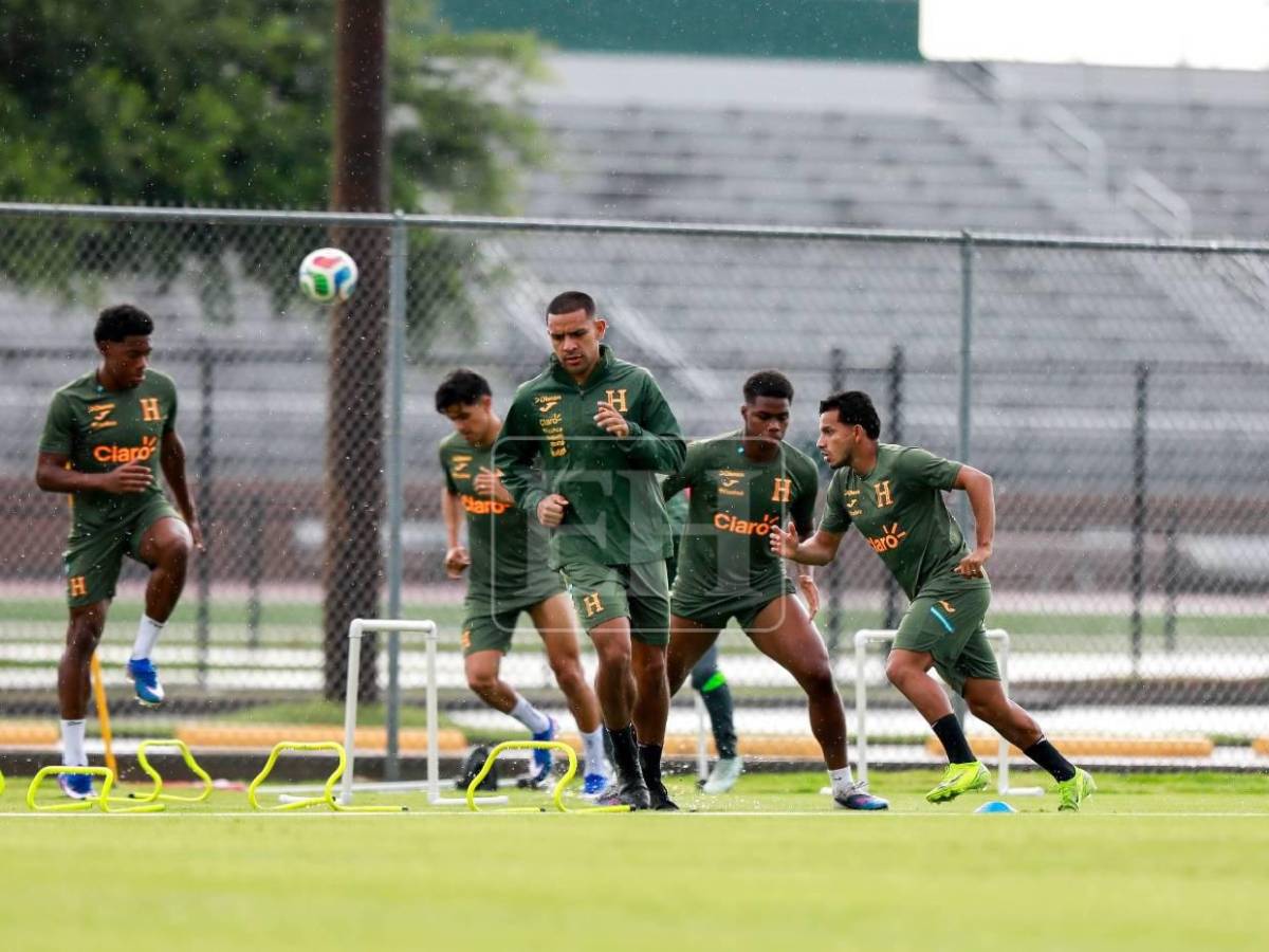 Entreno de Honduras: Jugador enciende alarmas, chica sorprende y el gesto de Dereck y Keyrol