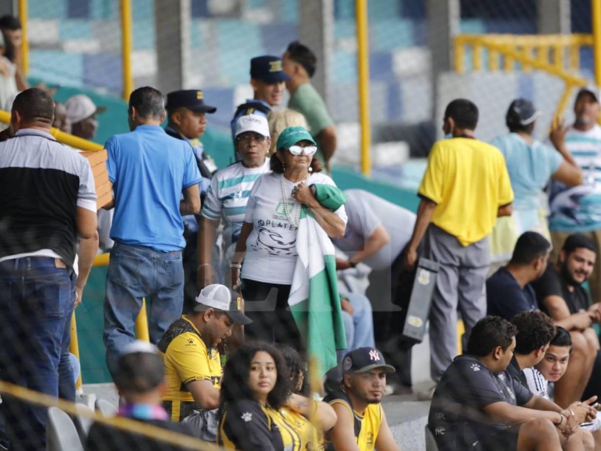 El Morazán se vistió de gala: Así se vive el ambientazo en regreso de Platense a Liga Nacional