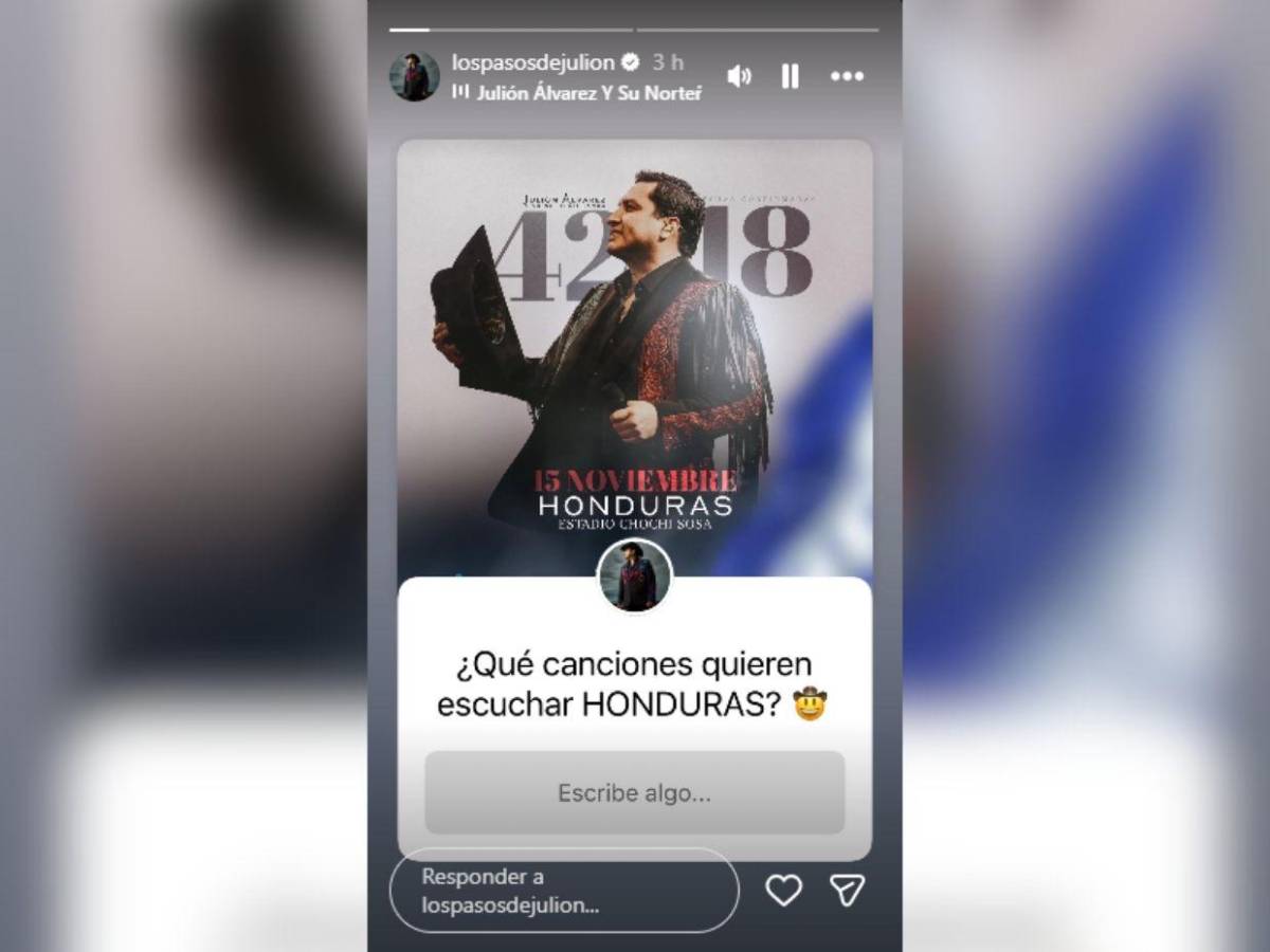 De Regalo de Dios a Cero empatía, el posible setlist de Julión Álvarez en Honduras