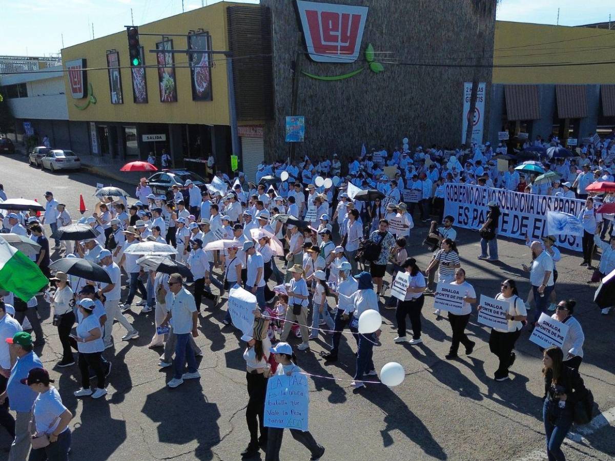Al menos diez muertos en Sinaloa antes de una marcha por la paz en México
