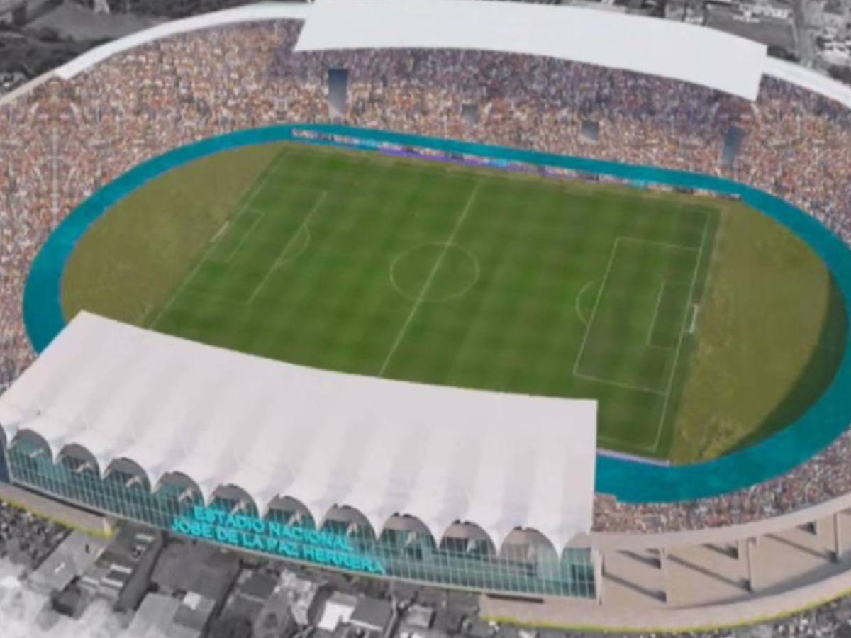Así quedará el Estadio Nacional de Tegucigalpa luego de todas las remodelaciones