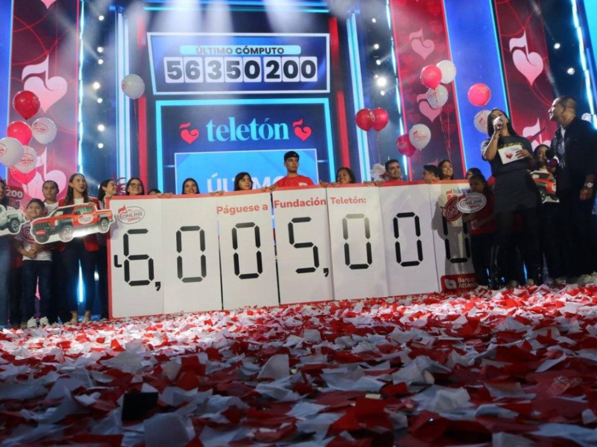 Teletón Honduras 2025: música, donativos y esperanza para alcanzar los L77.5 millones