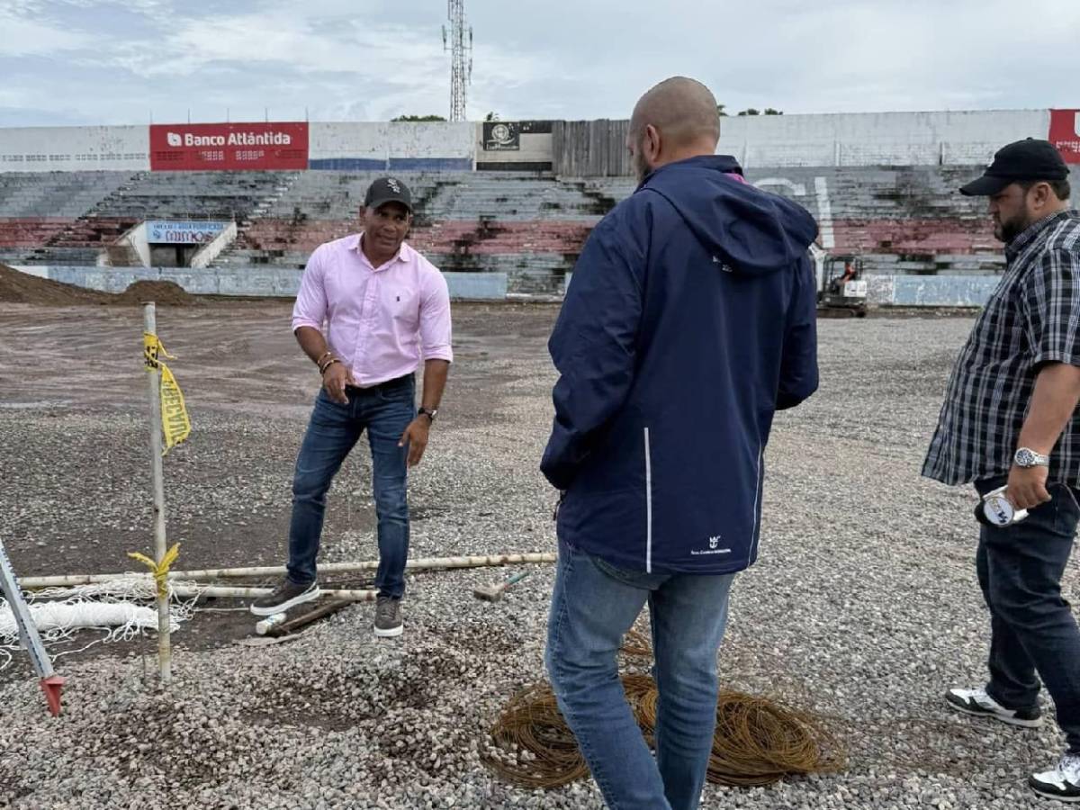 Así avanzan los trabajos de renovación en el estadio Ceibeño: Será una belleza