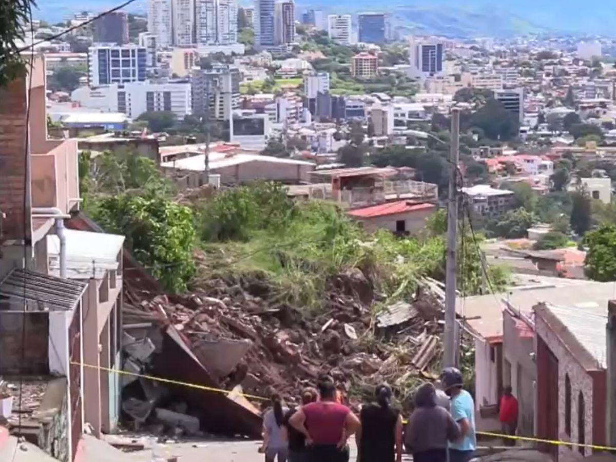 Casas bajo el agua en Santa Lucía: fuertes lluvias agravan la emergencia