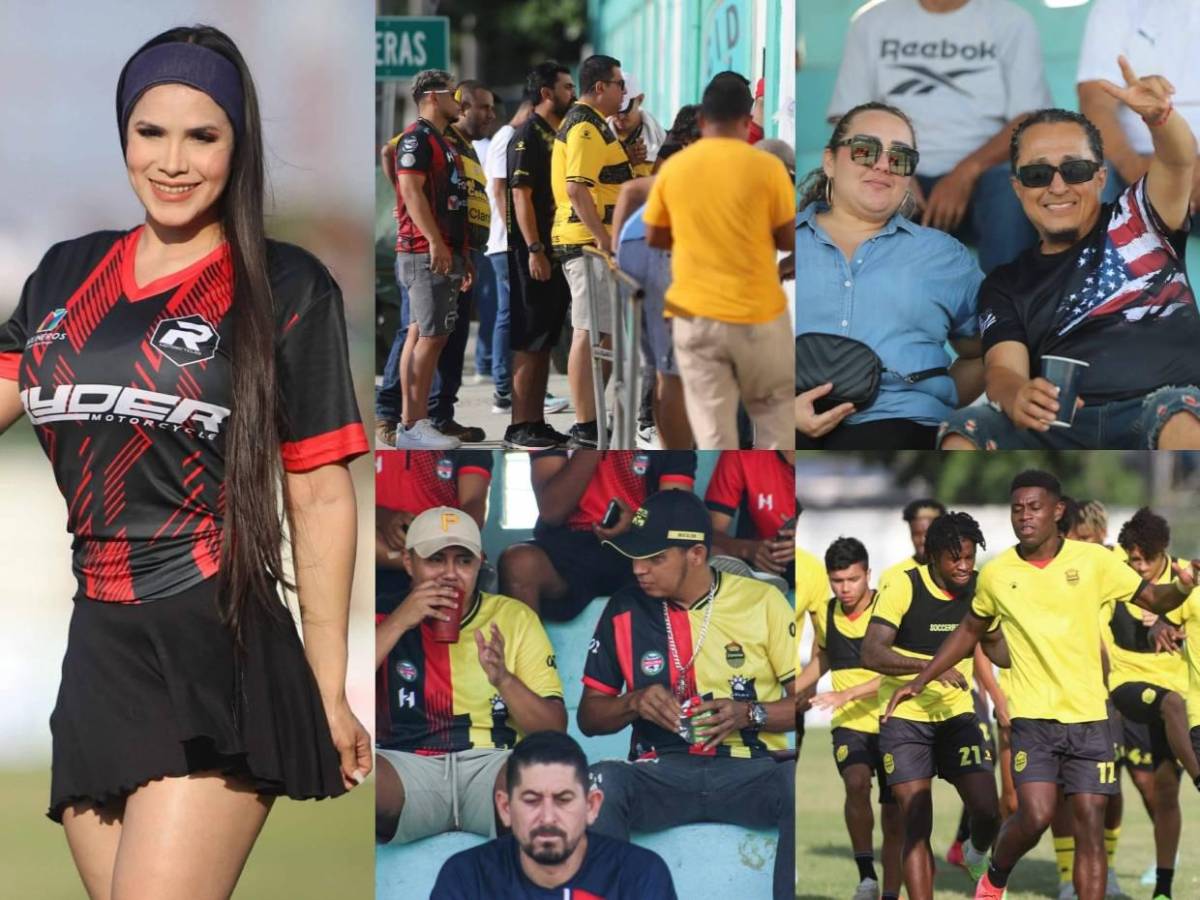 Linda chica robó suspiros, invasión aurinegra y la sorpresa previo al Choloma-Real España