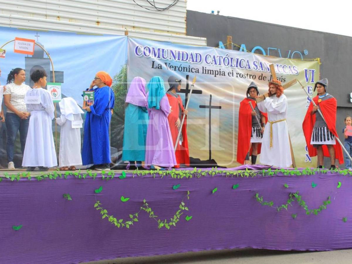 Fe y reflexión: SPS revive en sus calles el doloroso camino al Gólgota con Viacrucis