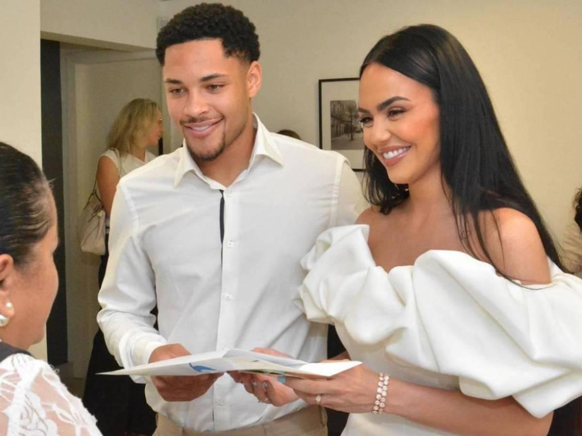 Esposa de jugador del Barcelona sorprende al anunciar que se separa tras un año de matrimonio