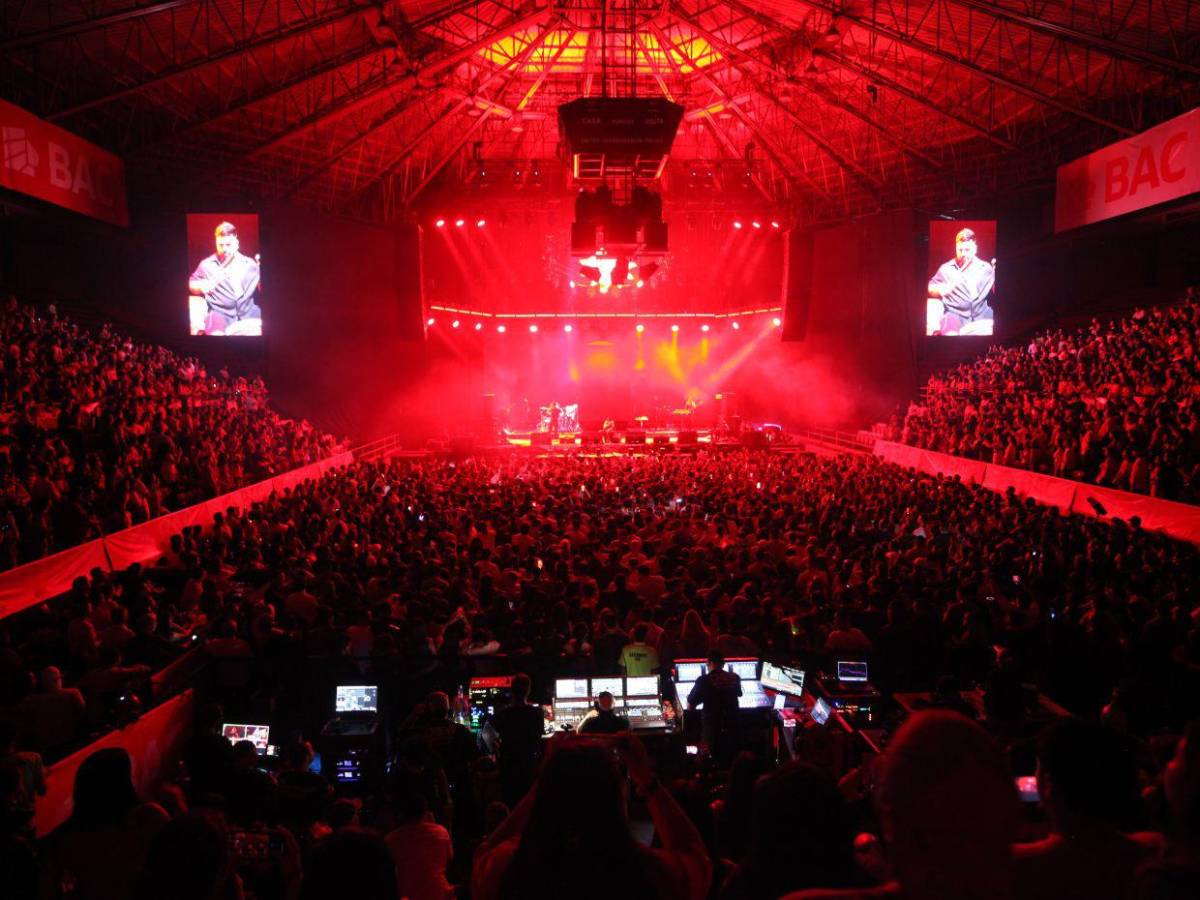 Las mejores imágenes del concierto de Danny Ocean en Honduras