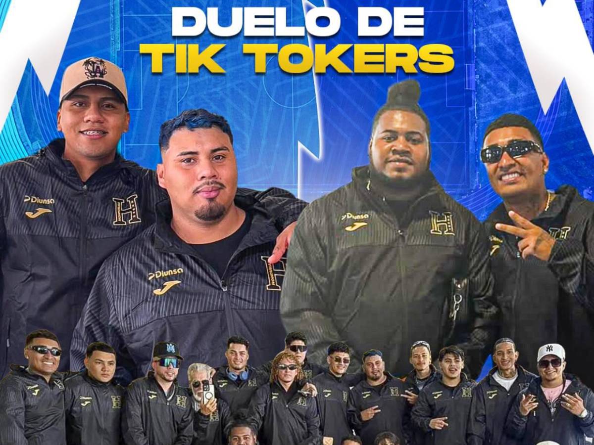 Supremo es capitán: El 11 titular de la Selección de Tiktokers de Honduras vs El Salvador