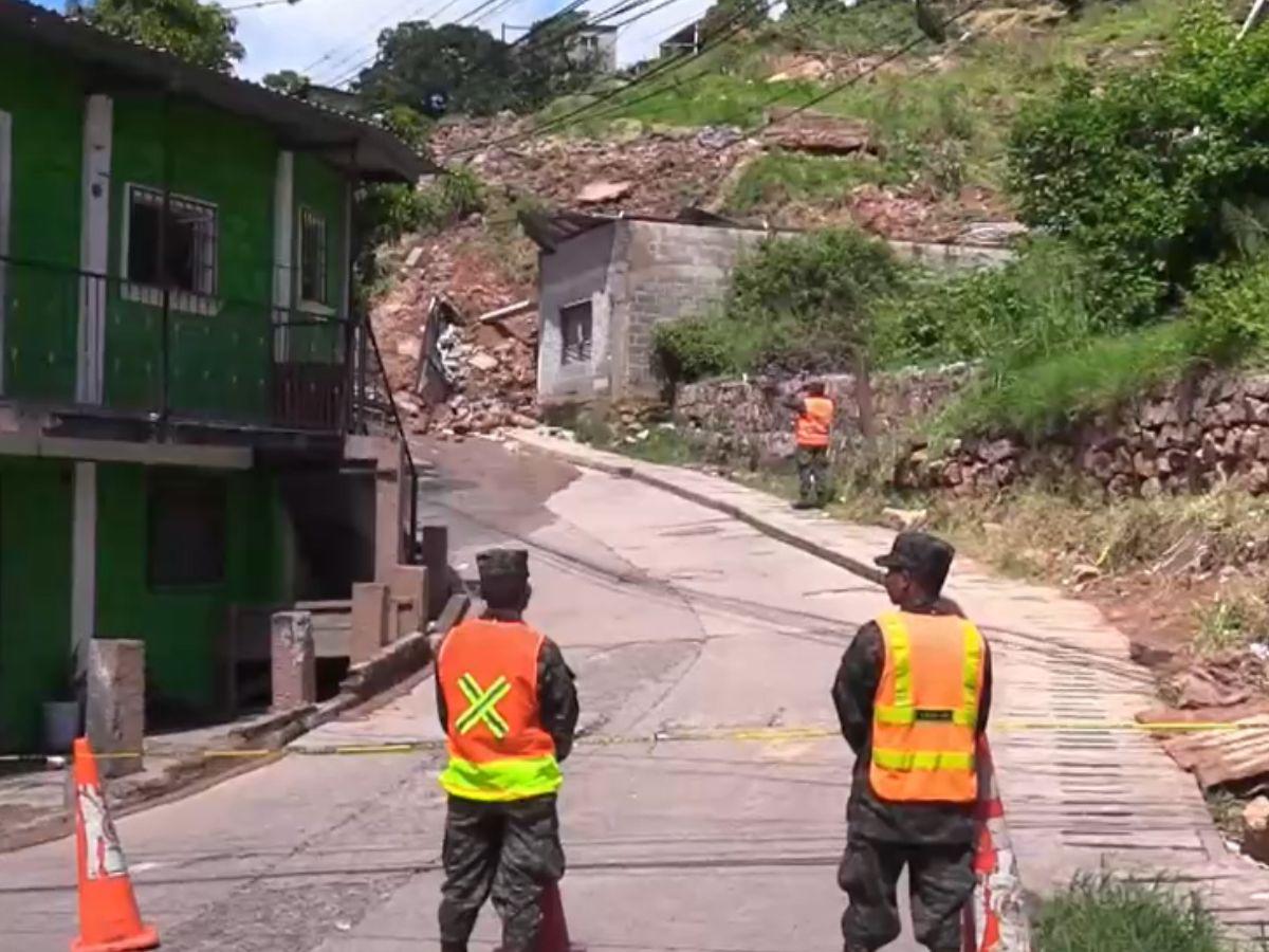 Casas bajo el agua en Santa Lucía: fuertes lluvias agravan la emergencia