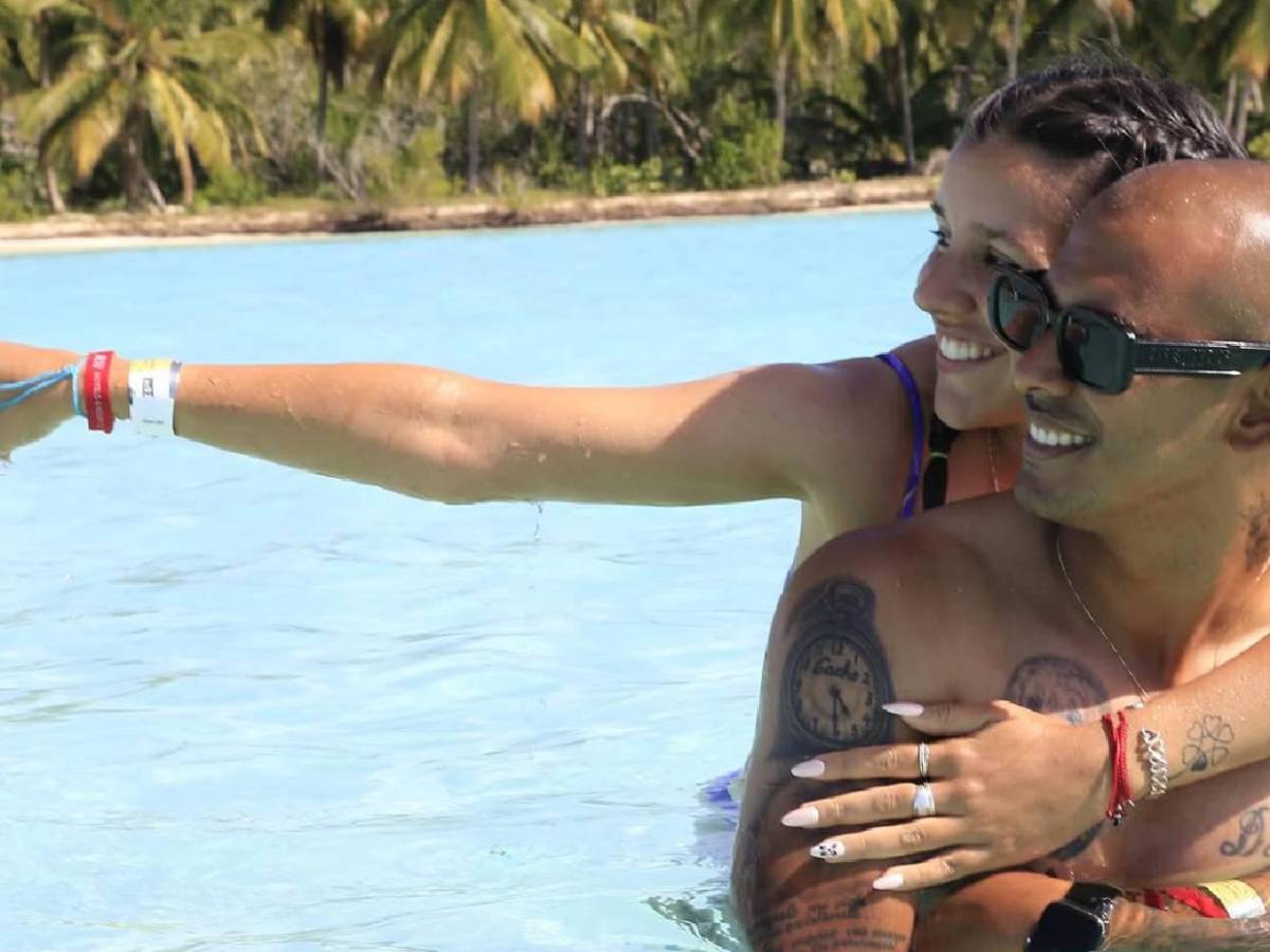 Así es la bella novia del nuevo jugador de Motagua, Diego Ledesma