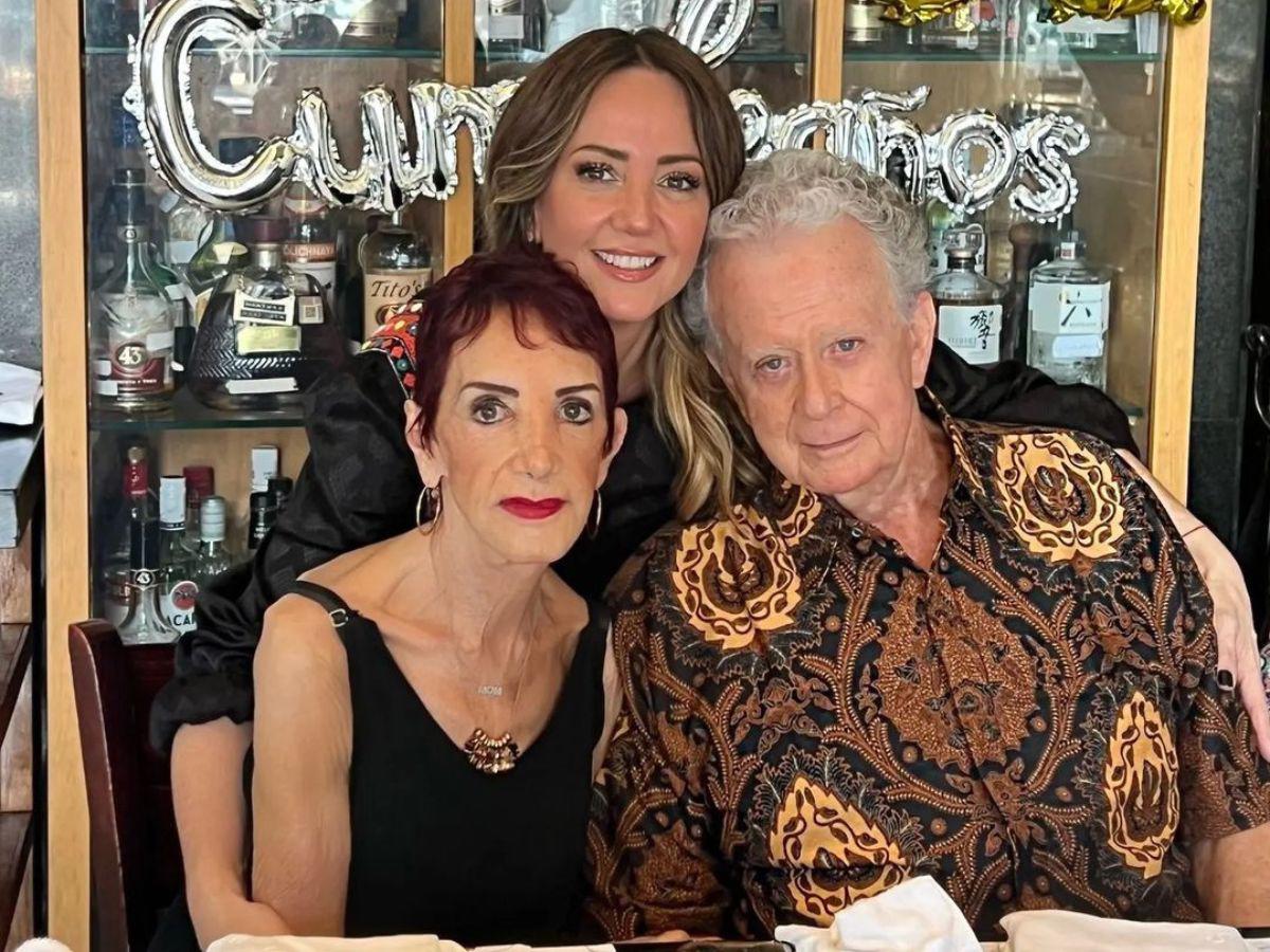 Muere la madre de Andrea Legarreta el día de su aniversario de boda