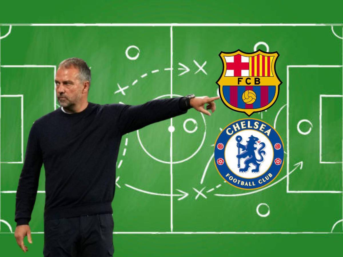 Hansi Flick con artillería pesada: Posible alineación titular ante el Chelsea