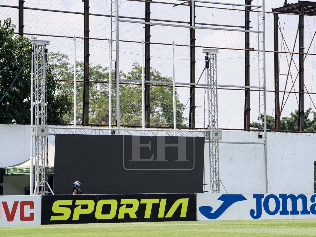 ¿Cómo quedó la grama? Pulen el estadio Morazán para la final entre Marathón y Motagua
